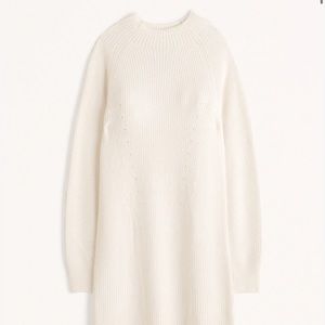 Abercrombie Long-Sleeve Mockneck Mini Sweater Dress